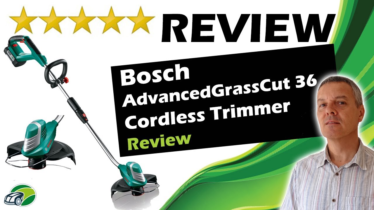 bosch advancedgrasscut 36v cordless grass trimmer 300mm