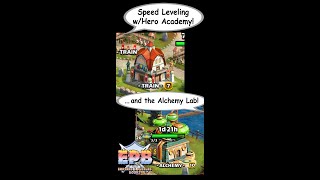 Speed Leveling with Hero Academy & Alchemy Lab–Empires and Puzzles Books
