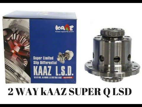 NISSAN 240SX S13 1jz vvti drift car gets KAAZ 2 WAY SUPER Q LSD