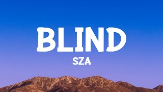 @sza  - Blind (Lyrics) Resimi