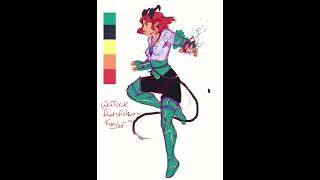 Tiefling Warlock Timelapse! #art #dnd #procreate