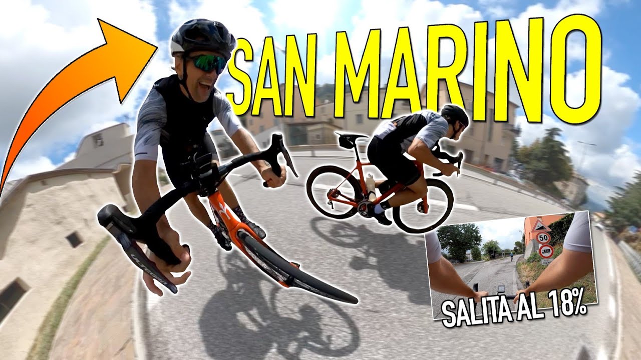 SALITA AL 18% tra SAN MARINO e VERUCCHIO! 🚴🏻\u200d♂️ Robe da matti. - YouTube