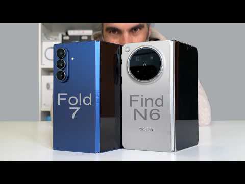 Oppo Find N6 vs Samsung Galaxy Z Fold 7 | ¿Cuál es mejor teléfono plegable para 2026?