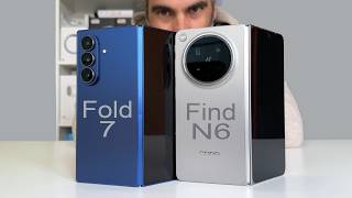 Oppo Find N6 vs Samsung Galaxy Z Fold 7  | ¿Cuál es mejor teléfono plegable para 2026?