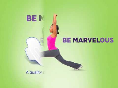 Marvel Girl Sanitary Pads - Flexible