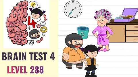 🧠 Brain Test 4 Level 288 | I just want a single donut but Granny Amy doesn