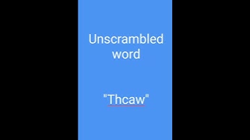 #unscrambled word 5 🤔🤔🤔