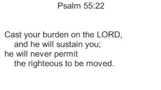 Psalm 55:22 Song