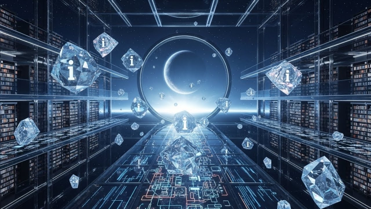 Crystal Archive💎Perceiving the Silent Sanctuary - Cyber-Dreamcore Focus Music