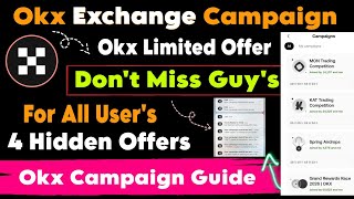 Okx Exchange New Offer | Okx New Hidden Offer Today | Okx Offer Guide | Okx New User's Bouns Offer