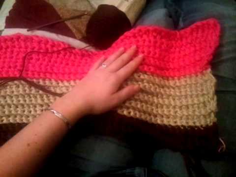 Navajo crochet baby blanket - YouTube