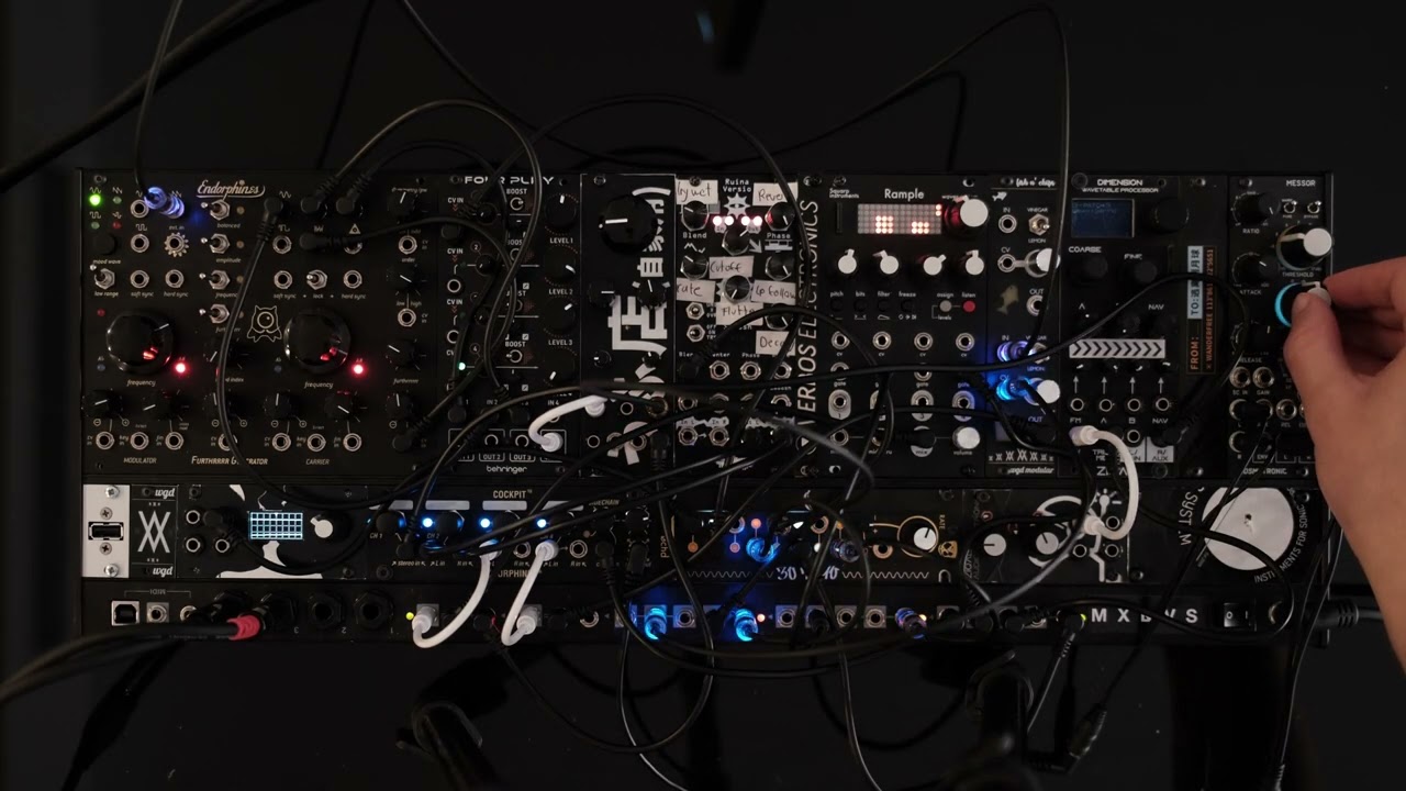 Eurorack Drone // Instruo øchd as sequencer - Sci-Fi Feedback [Dark Ambient]