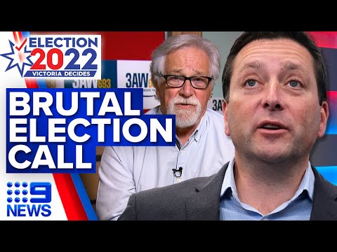 'they wimped it': brutal call over election tactic | 2022 victorian election | 9 news australia