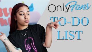 Onlyfans To-Do List: Being Consistent, A Schedule, How to Manage Mass Messages!