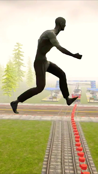 Jaint scary zombie attack train station Bhoot part one #indianbikedriving3d #stunts #ad  #zombies
