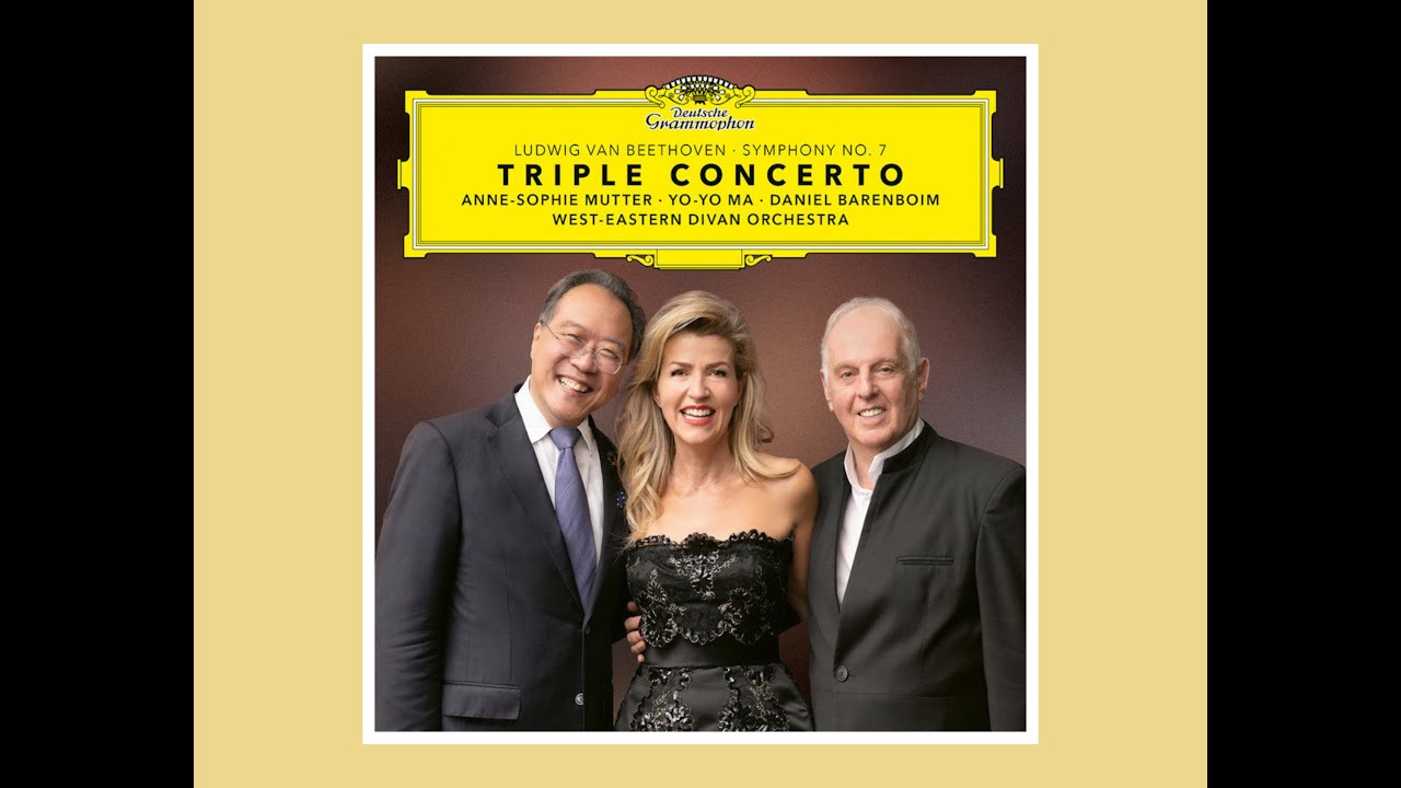 Beethoven Triple Concerto in C Major Op.56 2020 Anne-Sophie Mutter, Yo-Yo Ma & Daniel Barenboim