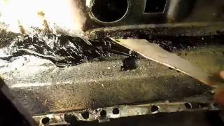 Opel Vectra. Замена порогов. Кузовной ремонт. Opel Vectra. Замена порогов. Кузовной ремонт.