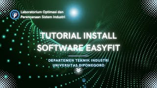 Tutorial Menginstall Software Easyfit | Praktikum Teori Probabilitas 2024 screenshot 3
