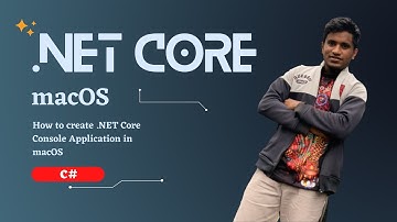 How to create C# or F# or VB .NET Core Console application in macOS