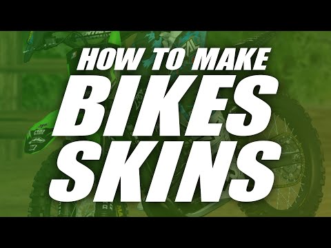 How to make bikes skins - MX BIKES