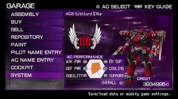 Armored Core Silent Line Portable Javelin DLC Forbes 4 Arena