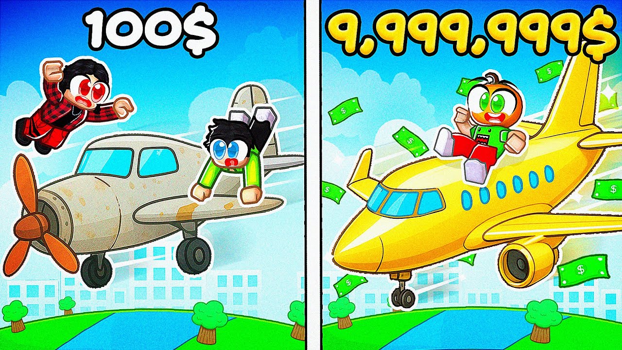 $1 Lüks Uçak VS $1,000,000 Lüks Uçak! ✈️ | Roblox