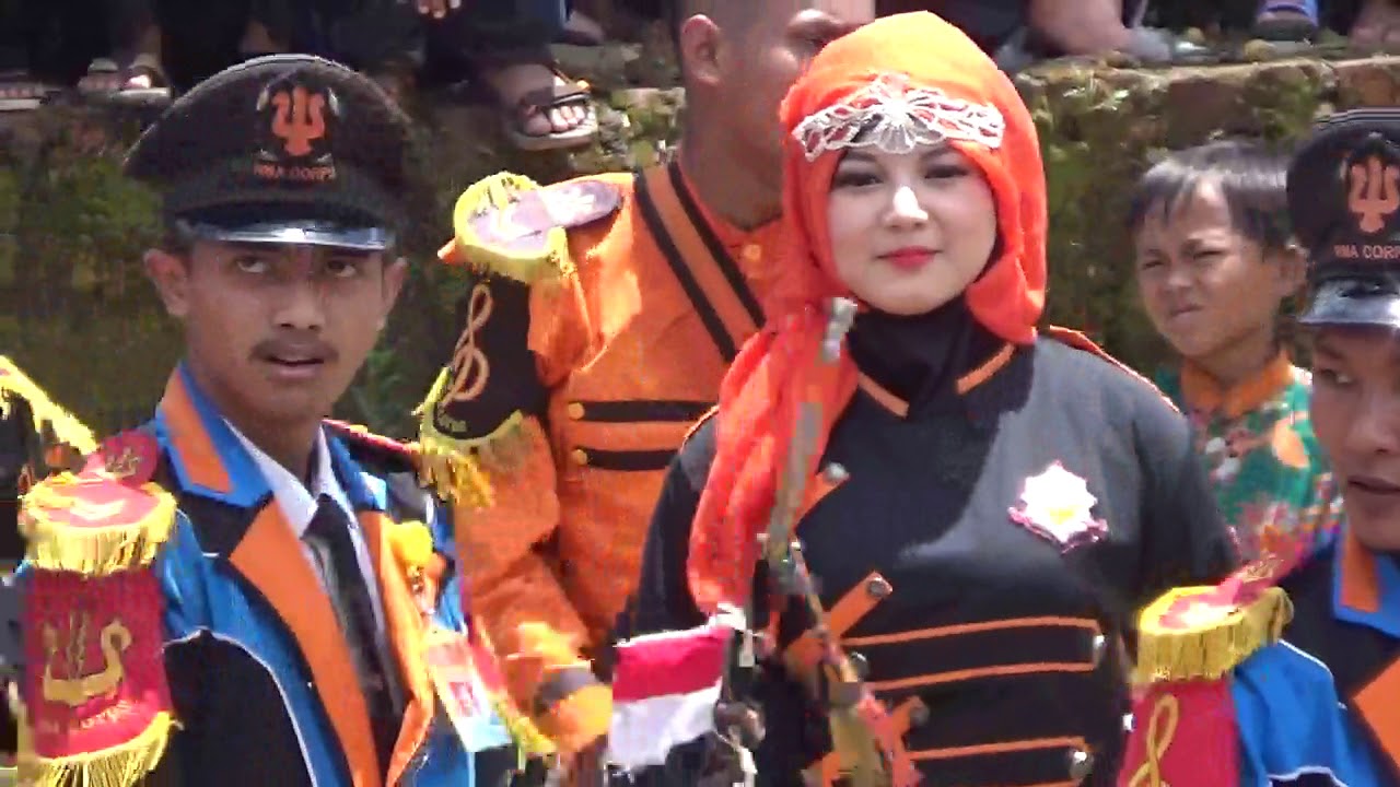Samping Mayoret Cantik @ Atraksi Drumband Bantar Karet_Sukabumi.