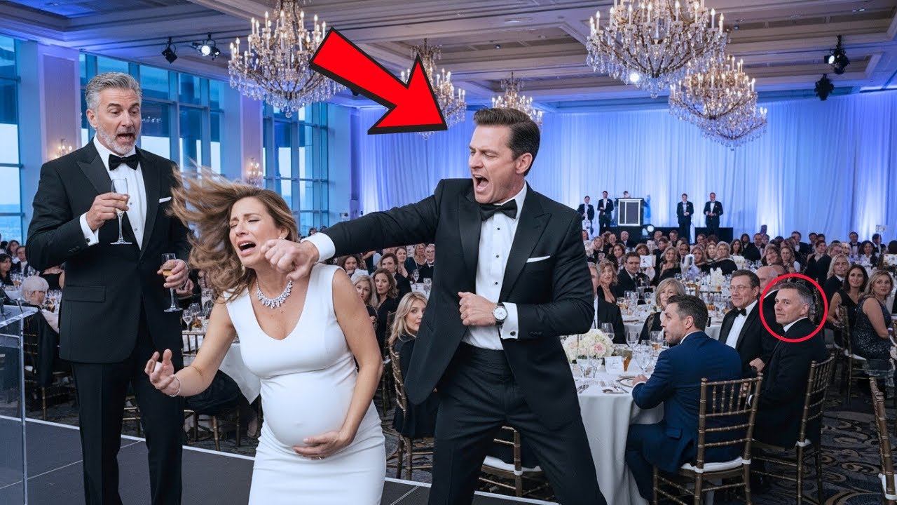 Millionaire SLAPPED Pregnant Wife at Charity Gala—But Her CEO Father DESTROYED His Empire in 48 Hour