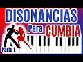 Disonancias 🎹 Increíbles Acordes Para CUMBIA, SALSA, Etc. Parte 1 🎵