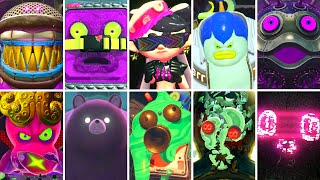 Splatoon 1, 2 & 3 - All Bosses (DLC Included)