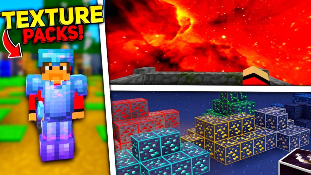 Top 5 Pvp Texture Packs For Minecraft PE 1.19+ (Fps boost) | Mcpe Pvp ...