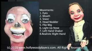 Vintage LeMaire 8- Movement Ventriloquist Figure "Puppet" Restoration