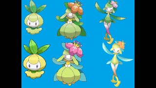 FULL PETILIL EVOLUTION TEAM! Normal & Shiny Petilil, Lilligant, Lilligant-Hisui 