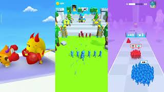 ☑️Giant Blob ,☑️Gun Clahs Vs ☑️Count Join - Triple Game Mobile Game Gameplay Walkthrough All Level screenshot 5