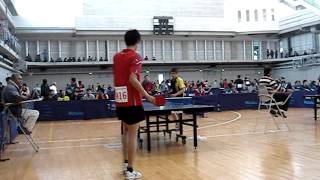 023 20120325 游家睿清華VS謝政諭明道 01 全大運桌球賽中區資格賽