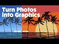 Photoshop tutorial turn photos into graphics