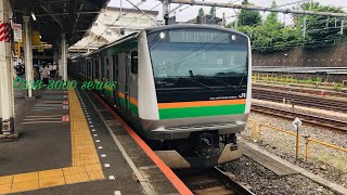 E233系3000番台 U218編成 普通籠原行き 上野駅発車