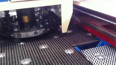 CNC turret punching machine punch press with second positioning