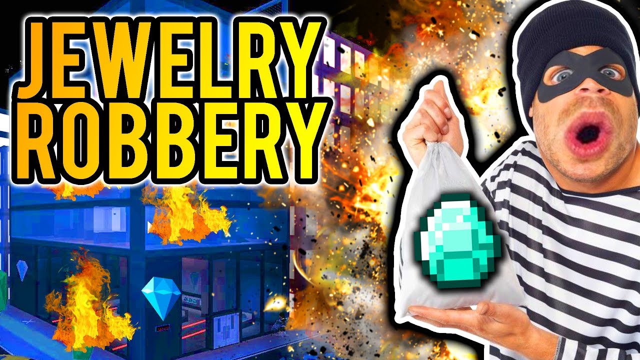 I ROBBED A JEWELRY STORE! ROBLOX Jail Break - YouTube