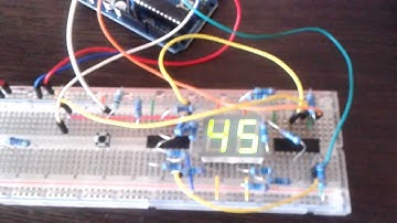 Arduino uno 2 digits simple timer with source code
