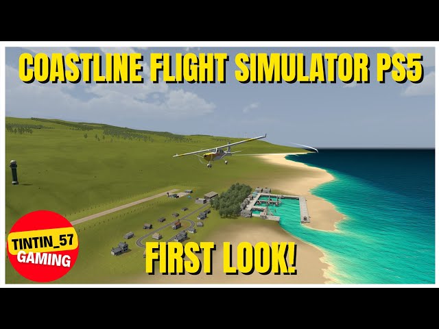 Coastline Flight Simulator Gameplay - PS5 