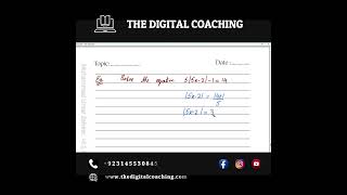Modulus Function || IAL Edexcel Math P3 || The Digital Coaching