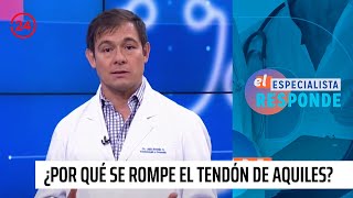 ¿Por qué se rompe el tendón de Aquiles? | 24 Horas TVN Chile
