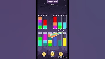 Water Color Sort Puzzle 154 #shorts