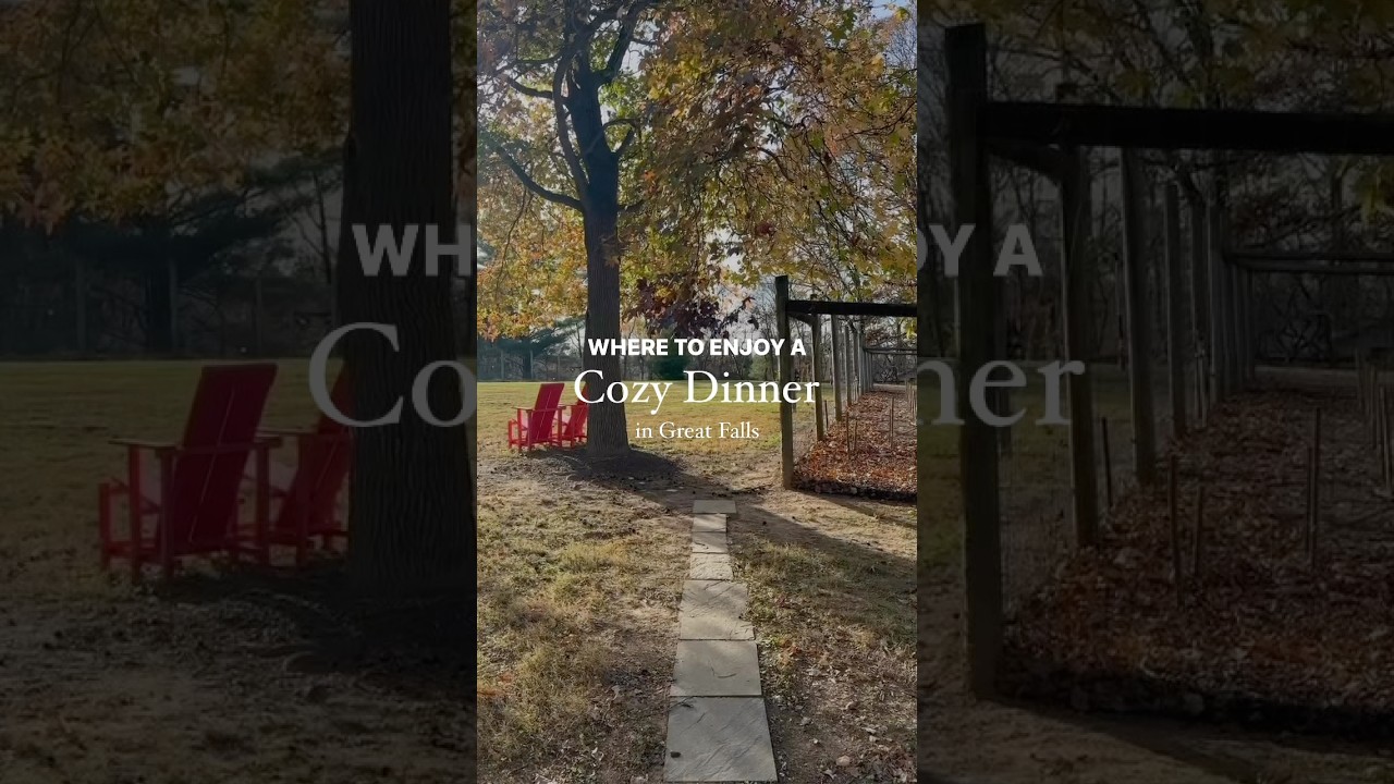 Best restaurant for a cozy dinner in Great Falls! Best French restaurant in Northern Virginia. 🥂🍽🪵