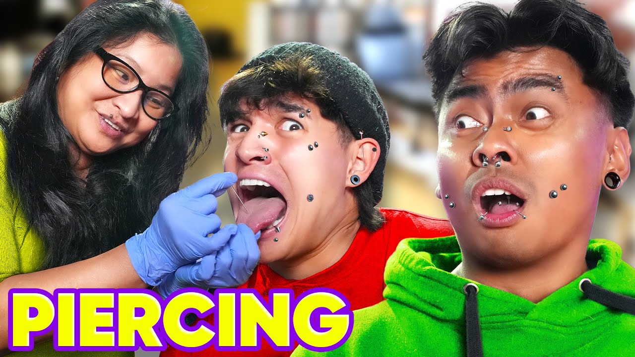 BESTFRIENDS VS PIERCING CHALLENGE!!!