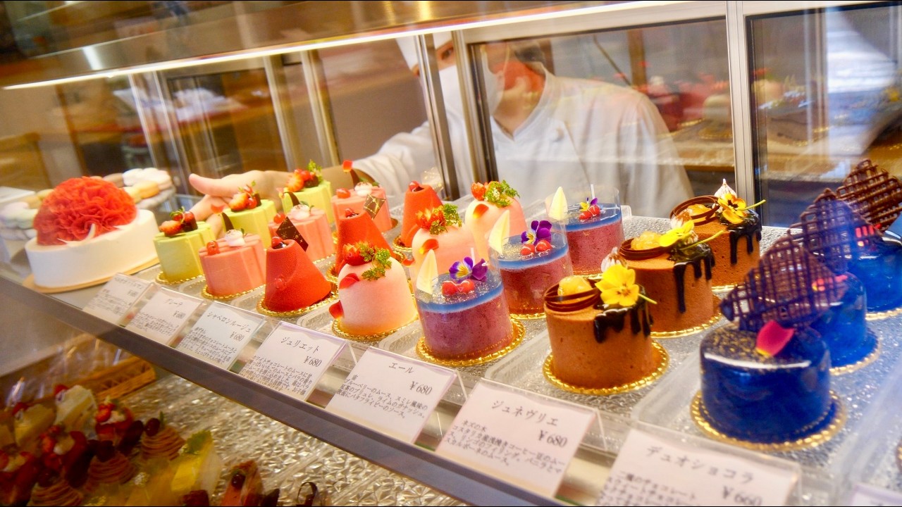 お城のような外観の中で作られる色とりどりの美しいケーキ！デザート職人の１日に密着！