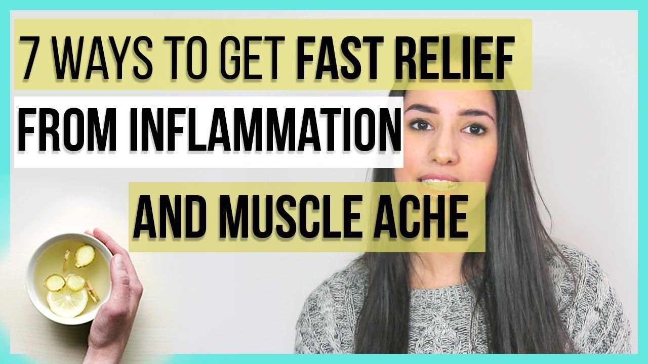 7 Ways to Get FAST Relief from Inflammation, and Joint Pain - YouTube