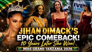 Jihan Dimack’s Epic Comeback!| 10 Years Later She Won |Miss Grand Tanzania 2026