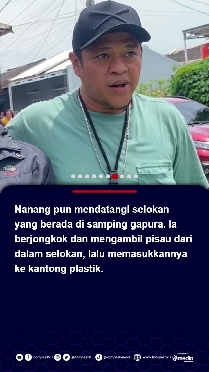 Coba Kelabui Polisi, Nanang Gimbal Potong Rambut Usai Bunuh Aktor Sandy Permana #polisi